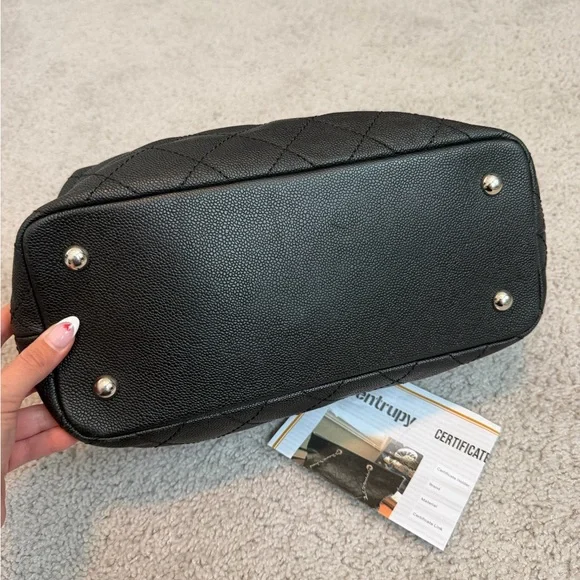 Chanel Quilted Caviar Tote Bag! - Picture 5 of 10